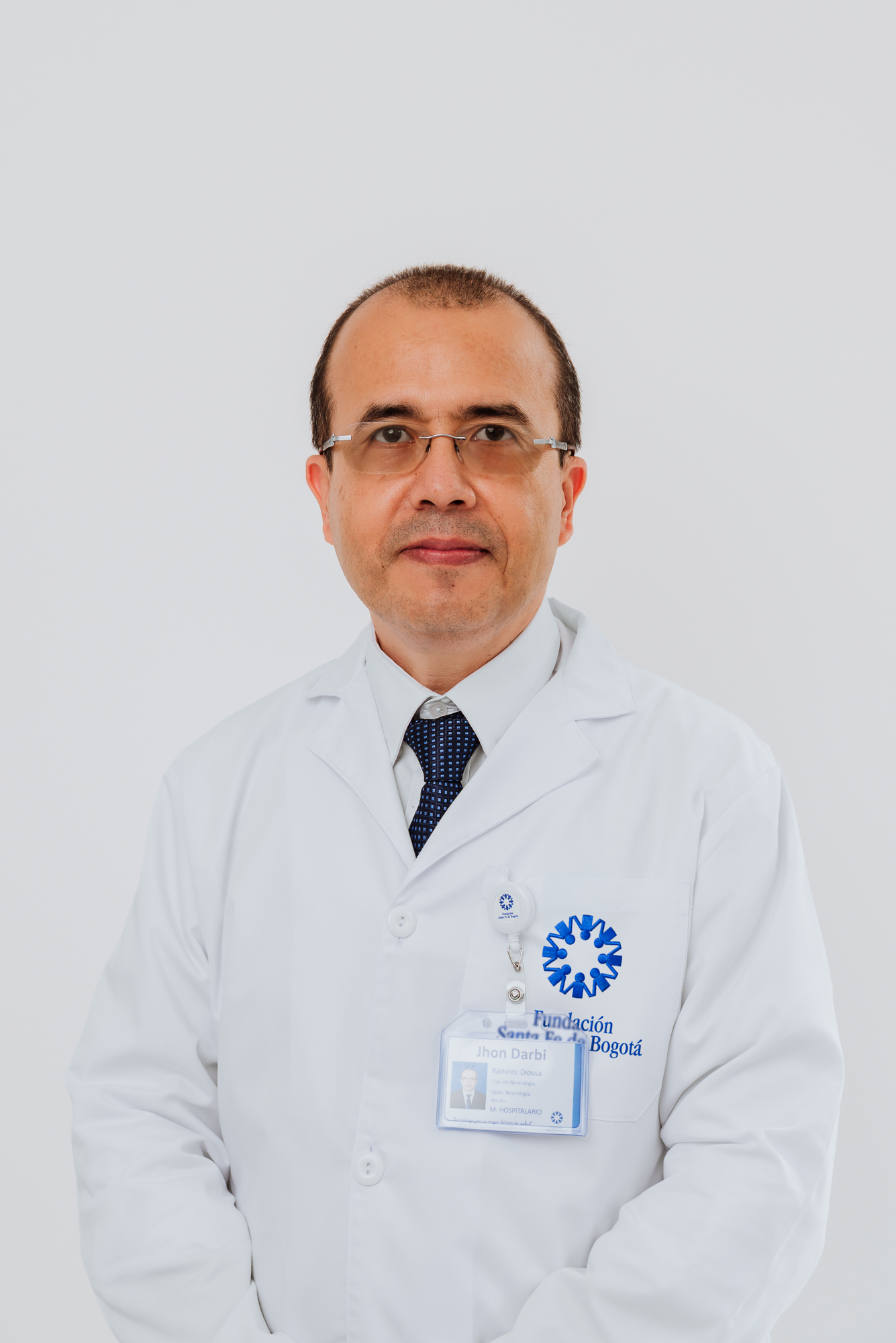 Foto del doctor Jhon Darbi Ramírez Diossa